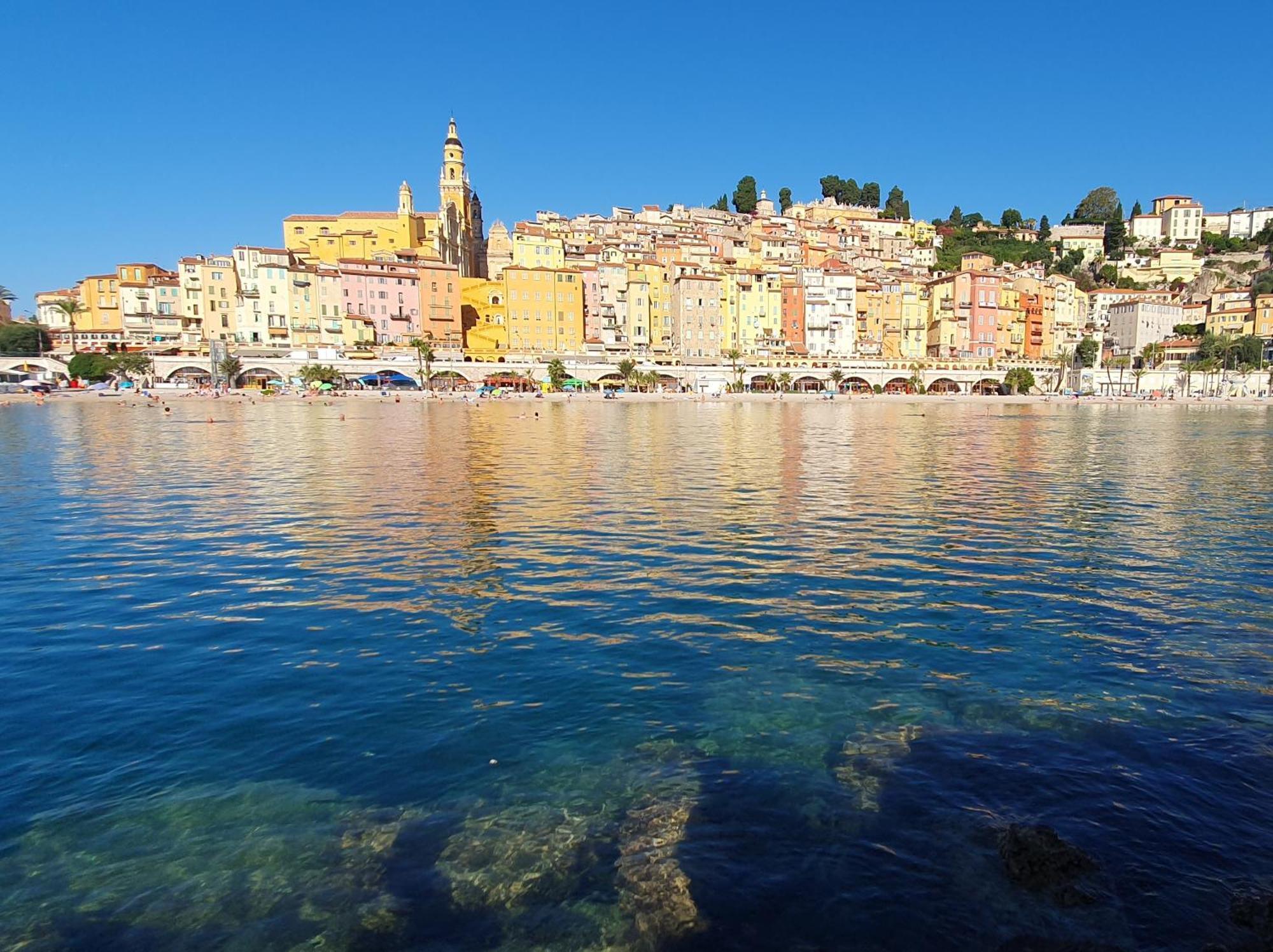 Menton # Monaco - F1 Gp - 4 Persons - Sea View - New - Parking - Clim - Premium - Beach And Sun Exterior foto